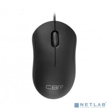 CBR CM 112 Black USB, Мышь оптика, 1200dpi, офисн., провод 1.1 метра