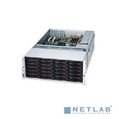 Supermicro CSE-847A-R1400LPB, 4U, 13.68''x13'', 36x3.5'' (24front+12rear) hot-swap SAS/SATA with SFF8087 connector, 7xLP, 434x178x699mm, redundant 1400W