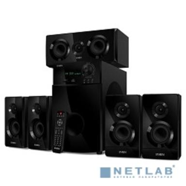 SVEN HT-210 черный { 75 (5 ? 15) Вт, дерево (MDF),198 ? 345 ? 300 , 12,4 кг, ~220 В, 50 Гц }