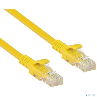 Exegate EX258668RUS Патч-корд UTP-RJ45-RJ45-5e-1,5M-YL, UTP, cat.5e, 1.5м, желтый