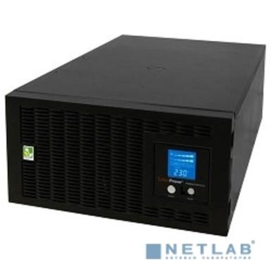 CyberPower PR6000ELCDRTXL5U ИБП {Line-Interactive, 6000VA/4500W стойка/на пол, USB/RS-232/Dry/EPO/SNMPslot/RJ11/45/ВБМ (8 IEC С13, 2 IEC C19, 1 клеммная колодка), 12В/9 Ач х 16}