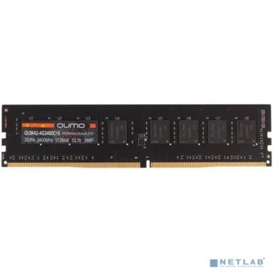 QUMO DDR4 DIMM 4GB QUM4U-4G2400C16 PC4-19200, 2400MHz