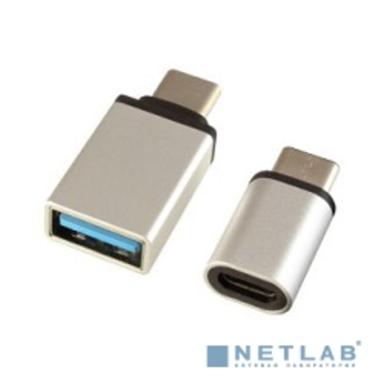 Ginzzu Переходник USB 3.1 Type-C / microUSB  + USB 3.1 Type-C / USB 3.0 (GC-885S)