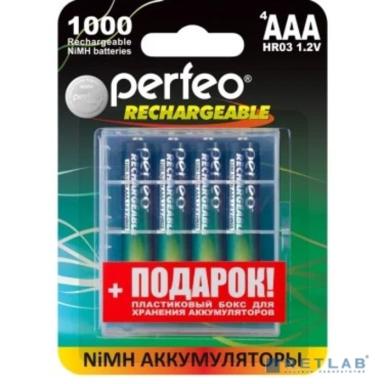 Perfeo AAA1000mAh/4BL+BOX 