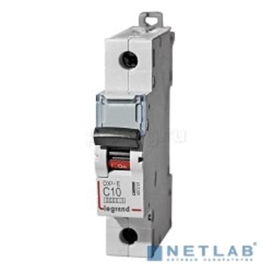 Legrand 407264 Автоматический выключатель DX3-E 6000 - 6 кА - тип характеристики C - 1П - 230/400 В~ - 20 А - 1 модуль