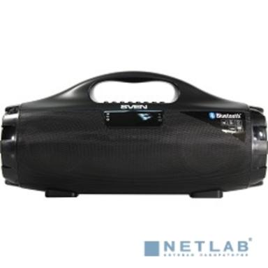 SVEN PS-460, черный (18 Вт, Bluetooth, FM, USB, microSD, LED-дисплей, 1800мА*ч)
