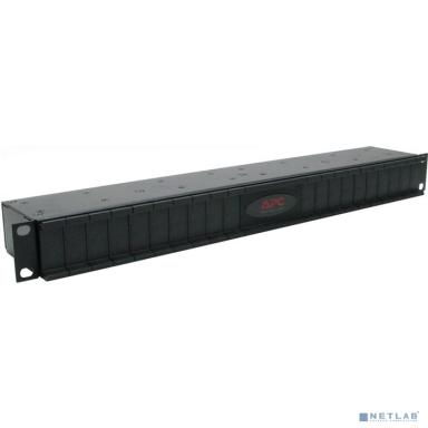 APC PRM24 Шасси на 24 сменных модуля защиты линий передачи данных от импульсных помех, высотой 1U для монтажа в стойке 19".