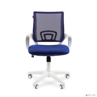 Офисное кресло Chairman    696    Россия    белый пластик TW-10/TW-05  синий [7014839]