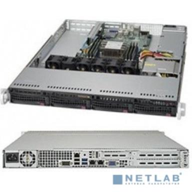 Supermicro SYS-5019P-WT Сервер.платформа 1U 1xS3647 TDP205W 4LFF 2x10GbE 2xFH 1xLP 1x600W