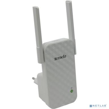 TENDA A9 Wi-Fi повторитель беспроводного сигнала стандарта N300 с двумя внешними антеннами 3dBi