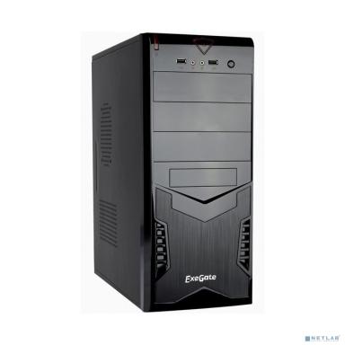 Exegate EX261448RUS Корпус Miditower CP-601 Black, ATX, <CP350W, 80mm>, 2*USB, Audio