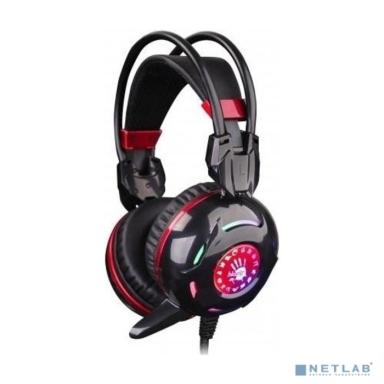 A4 Bloody G300 черный/красные  1.8м мониторы оголовье (G300)
