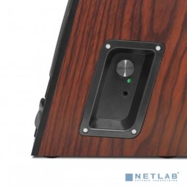 CBR CMS 590 Brown, Акустическая система 2.0, питание USB, 2х5 Вт (10 Вт RMS), материал корпуса MDF, 3.5 мм линейный стереовход, регул. громк., выход на наушники, длина кабеля 1,5 м, цвет коричневый