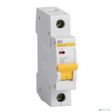 Iek MVA20-1-020-B Авт. выкл.ВА47-29 1Р 20А 4,5кА х-ка В ИЭК