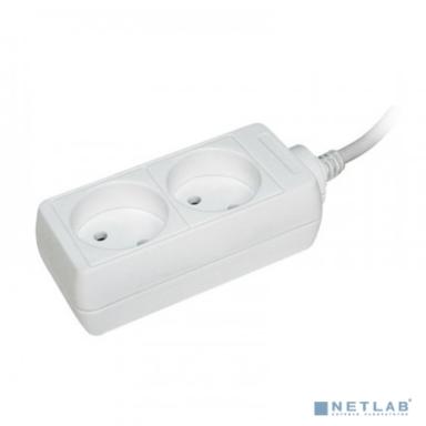Iek WYP10-06-02-02-N Удлинитель У2 2 места 2Р/2 метра 2х0,75мм2 10А/250 IEK