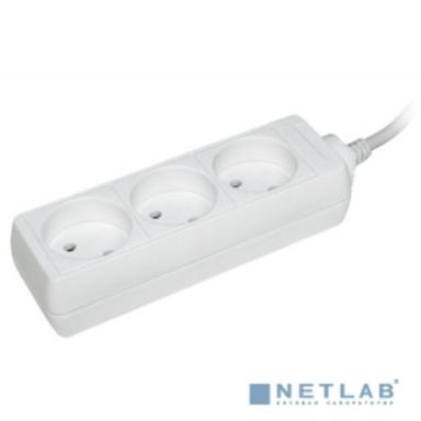 Iek WYP10-06-03-01-N Удлинитель У3 3 места 2Р/1,5 метра 2х0.75мм2 10А/250В IEK
