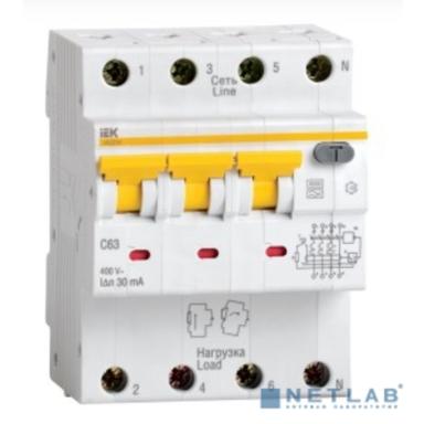Iek MAD22-6-025-C-100 АВДТ 34 C25 100мА - Автоматический Выключатель Дифф. тока
