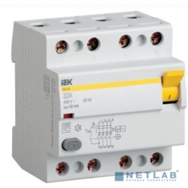 Iek MDV10-4-040-100 УЗО ВД1-63 4Р 40А 100мА ИЭК