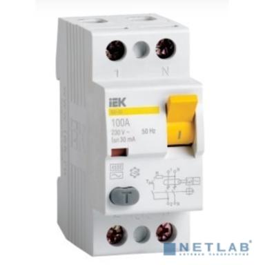 Iek MDV12-2-080-100 УЗО ВД1-63S 2Р 80А 100мА ИЭК 