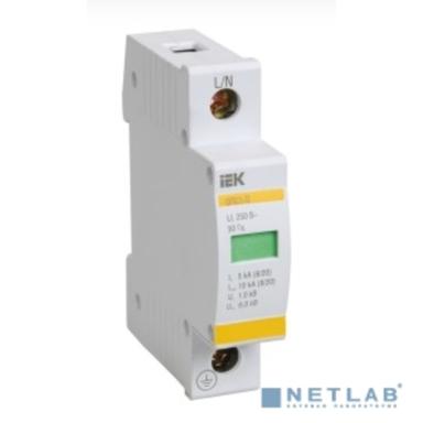 Iek MOP20-1-B Огр-ль имп. перенапр. ОПС1-B 1Р In=30kA Un=400B Im=60kA ИЭК