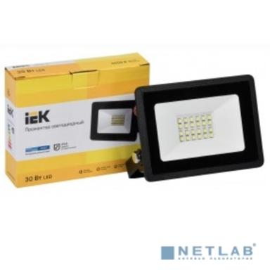 Iek LPDO601-30-65-K02 Прожектор СДО 06-30 светодиодный черный IP65 6500 K IEK