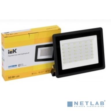 Iek LPDO601-50-65-K02 Прожектор СДО 06-50 светодиодный черный IP65 6500 K IEK