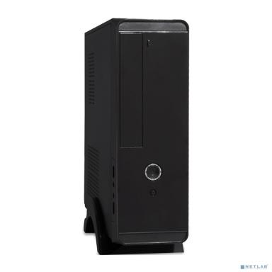 Exegate EX268699RUS Корпус MiniITX Exegate MI-209 Black, miniITX/mATX, <M350, 80mm>, 2*USB, Audio