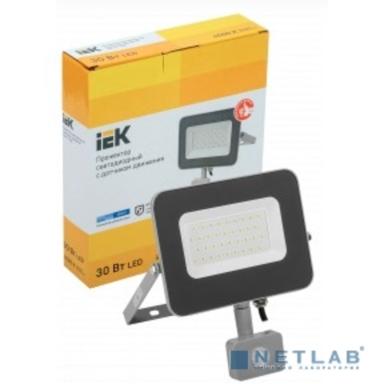 Iek LPDO702-30-K03 Прожектор СДО 07-30Д светодиодный серый с ДД IP44 IEK