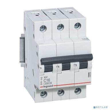 Legrand 419708 RX3 Авт.выключатель 4,5кА 16А 3П C