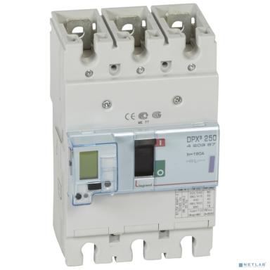Legrand 420367 Автоматический выключатель DPX? 250 - эл. расцепитель - 50 кА - 400 В~ - 3П - 160 А