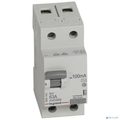 Legrand 402030 RX3 ВДТ 100мА 63А 2П AC