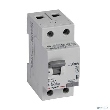 Legrand 402036 RX3 ВДТ 30мА 25А 2П A