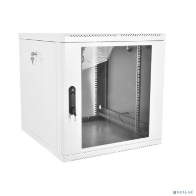 ЦМО Шкаф телекоммуникационный настенный разборный 12U (600х650), съемные стенки, дверь стекло (ШРН-М-12.650) (1 коробка)