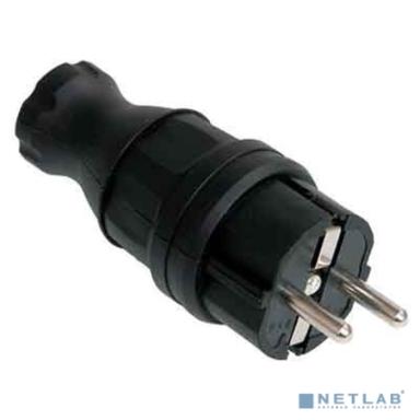 Iek PKR01-016-2-K02 ВБп3-1-0м Вилка прямая ОМЕГА IP44 черная