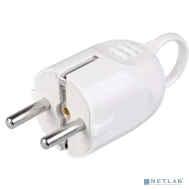 Iek EVP12-16-01-K01 ВПу12-01-Ст Вилка разборная угловая с з/к с кольцом 16А белая