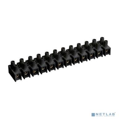Iek UZV5-003-04 Зажим винтовой ЗВИ-3 н/г 1,0-2,5 мм2 12пар ИЭК черные