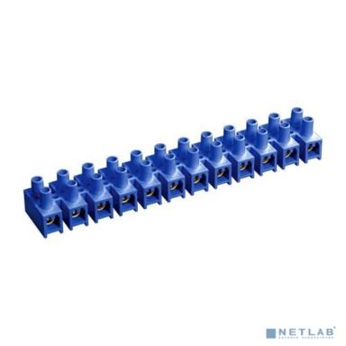 Iek UZV6-003-04 Зажим винтовой ЗВИ-3 н/г 1,0-2,5 мм2 12пар ИЭК синие