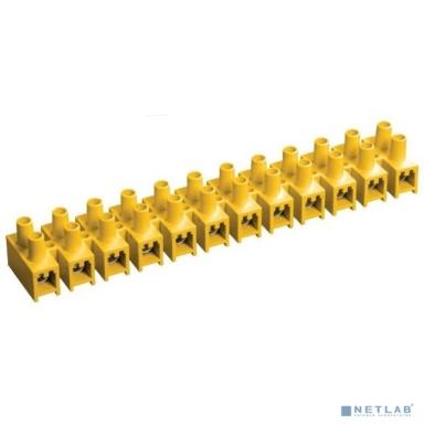Iek UZV7-003-04 Зажим винтовой ЗВИ-3 н/г 1,0-2,5 мм2 12пар ИЭК желтые