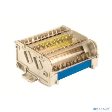 Dkc BD10072 Блок распределительный на DIN рейку 2р 100А, 5х6мм 1х8мм 1х9мм.