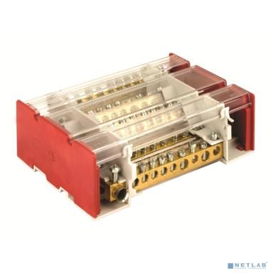 Dkc BD3160164 Блок распределительный на DIN рейку с выносной клеммой 4р 160А, 11х7мм 2х8мм  2х9мм 1х12мм