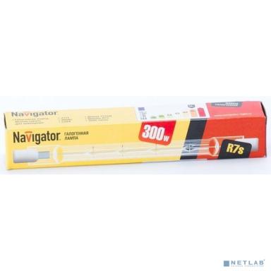 Navigator 94220 Лампа галогенная линейная КГ J117mm 300W R7s 230V 2000h