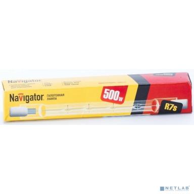Navigator 94221 Лампа галогенная линейная КГ J117mm  500W R7s 230V 2000h