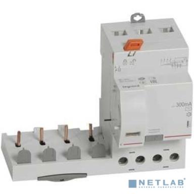 Legrand 410511 Дифференциальный блок DX? - тип AC - 300 мА - 4П - 400 В~ - 40 А - 3 модуля