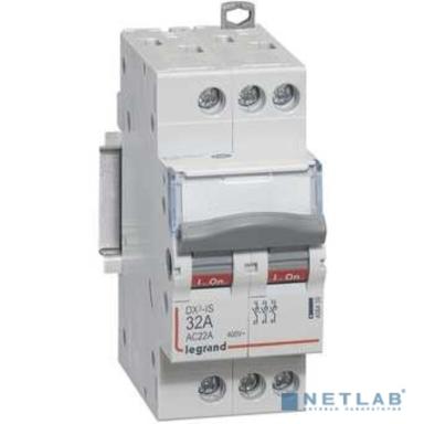 Legrand 406459 Выключатели-разъединители DX 3-IS - 3П - 400 В~ - 32 А - 2 модуля