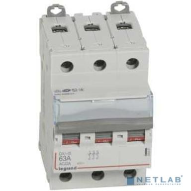 Legrand 406461 Выключатели-разъединители DX 3-IS - 3П - 400 В~ - 60 А - 3 модуля