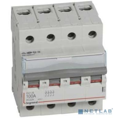 Legrand 406489 Выключатели-разъединители DX 3-IS - 4П - 400 В~ - 100 А - 4 модуля