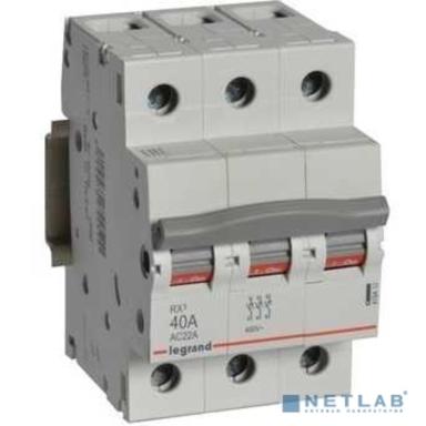 Legrand 419412 RX3 Выключатель-разъединитель  40А 3П 
