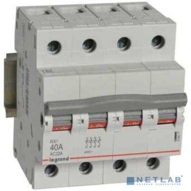 Legrand 419417 RX3 Выключатель-разъединитель  40А 4П 