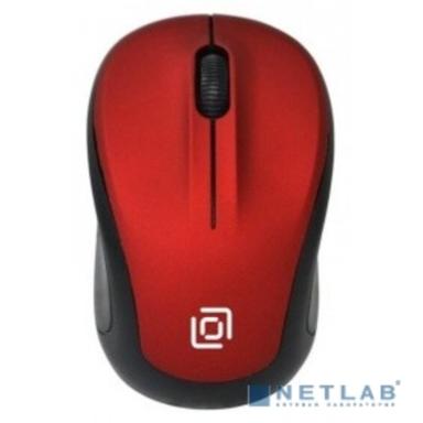Oklick 665MW черный/красный оптическая (1000dpi) беспроводная USB (3but) [1025135]