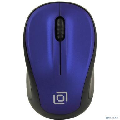 Oklick 665MW черный/синий оптическая (1000dpi) беспроводная USB (3but) [1025132]
